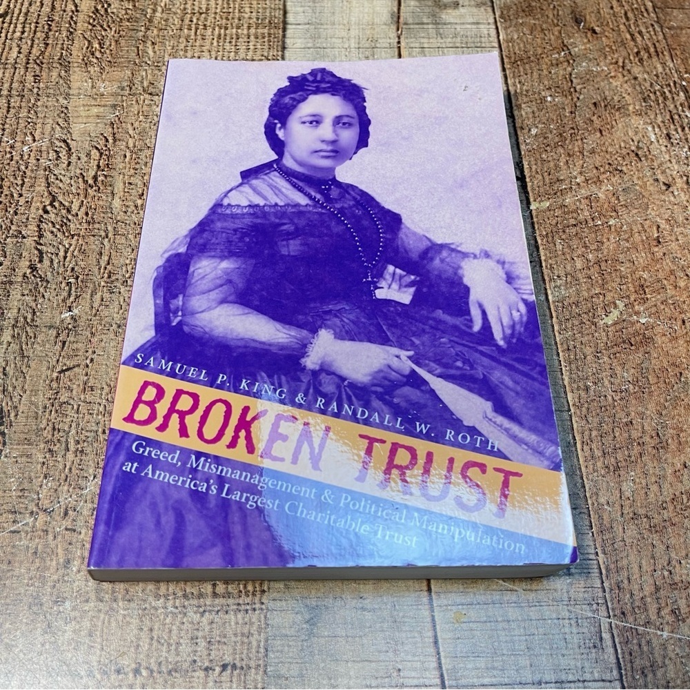 Broken Trust Samuel P. King Paperback Book History Nonfiction Politics Law